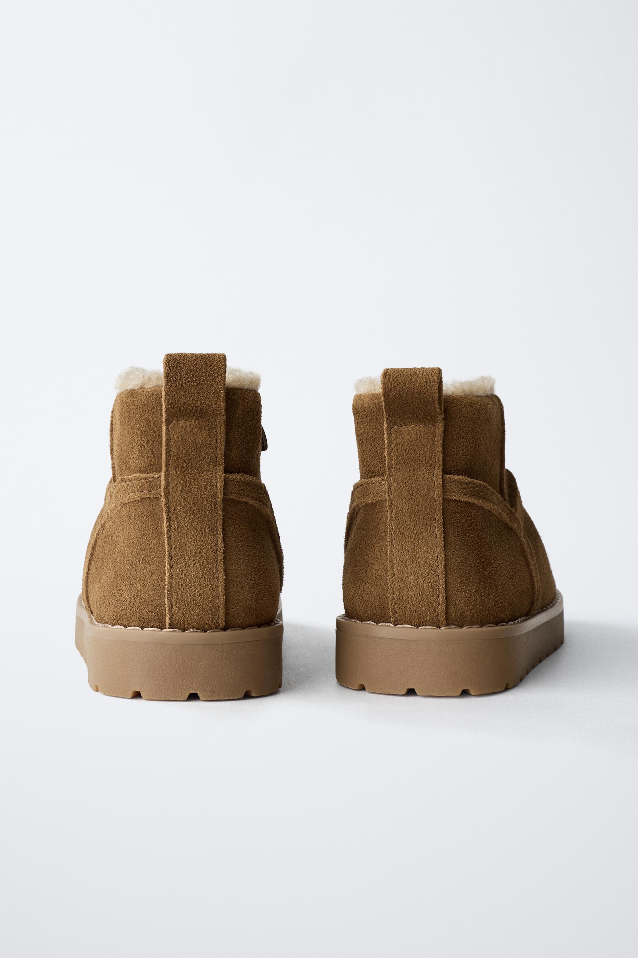 LINED LEATHER BOOTS